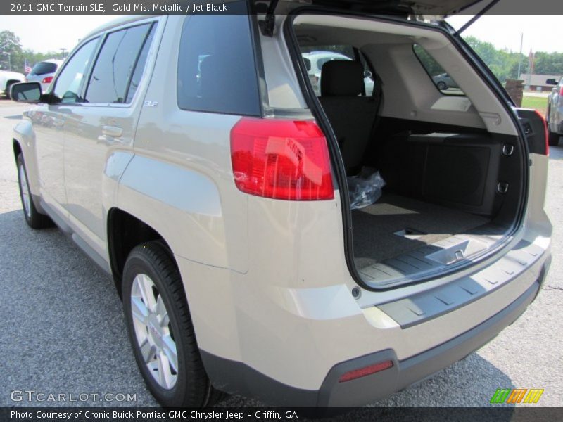 Gold Mist Metallic / Jet Black 2011 GMC Terrain SLE