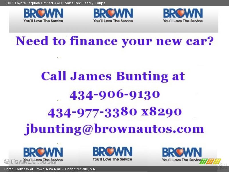 Salsa Red Pearl / Taupe 2007 Toyota Sequoia Limited 4WD