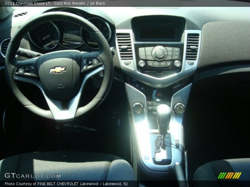 Gold Mist Metallic / Jet Black 2011 Chevrolet Cruze LT