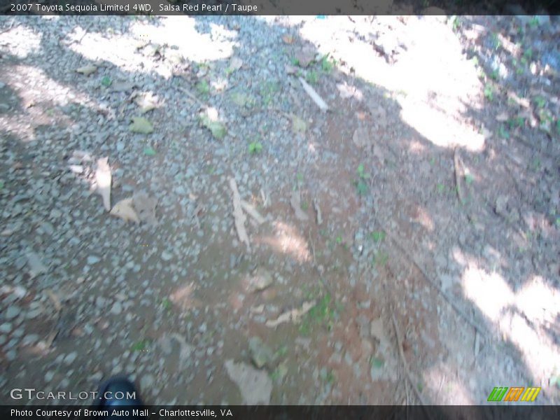 Salsa Red Pearl / Taupe 2007 Toyota Sequoia Limited 4WD