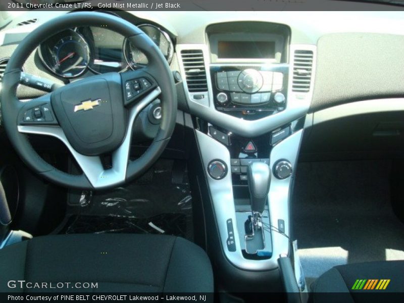 Gold Mist Metallic / Jet Black 2011 Chevrolet Cruze LT/RS