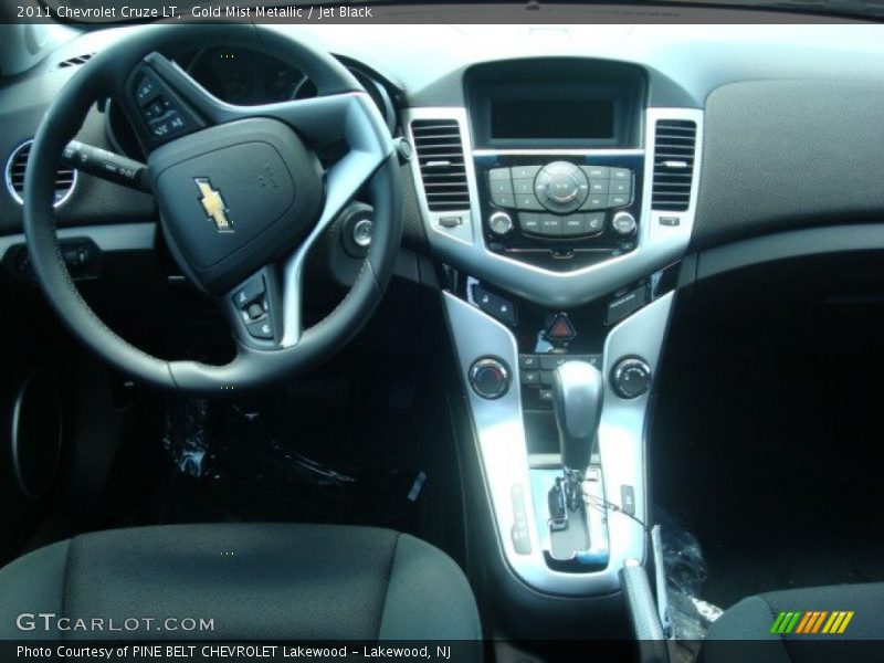 Gold Mist Metallic / Jet Black 2011 Chevrolet Cruze LT