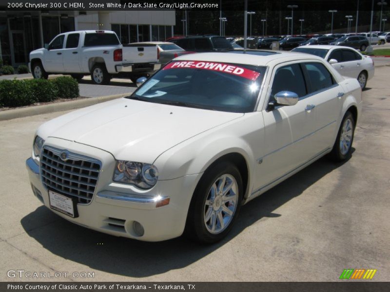 Stone White / Dark Slate Gray/Light Graystone 2006 Chrysler 300 C HEMI