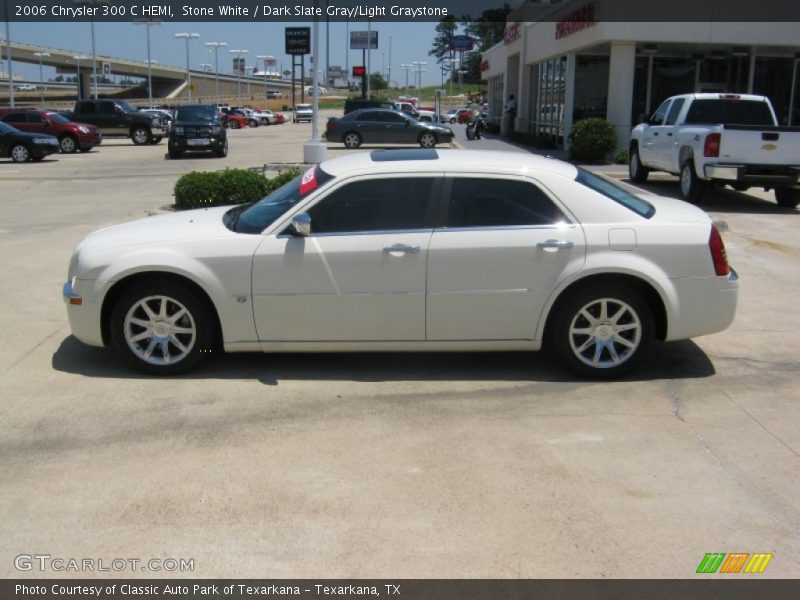 Stone White / Dark Slate Gray/Light Graystone 2006 Chrysler 300 C HEMI