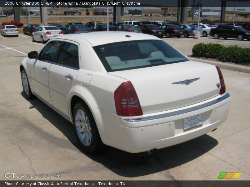Stone White / Dark Slate Gray/Light Graystone 2006 Chrysler 300 C HEMI
