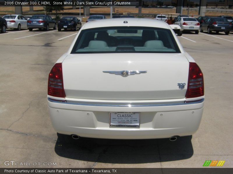 Stone White / Dark Slate Gray/Light Graystone 2006 Chrysler 300 C HEMI