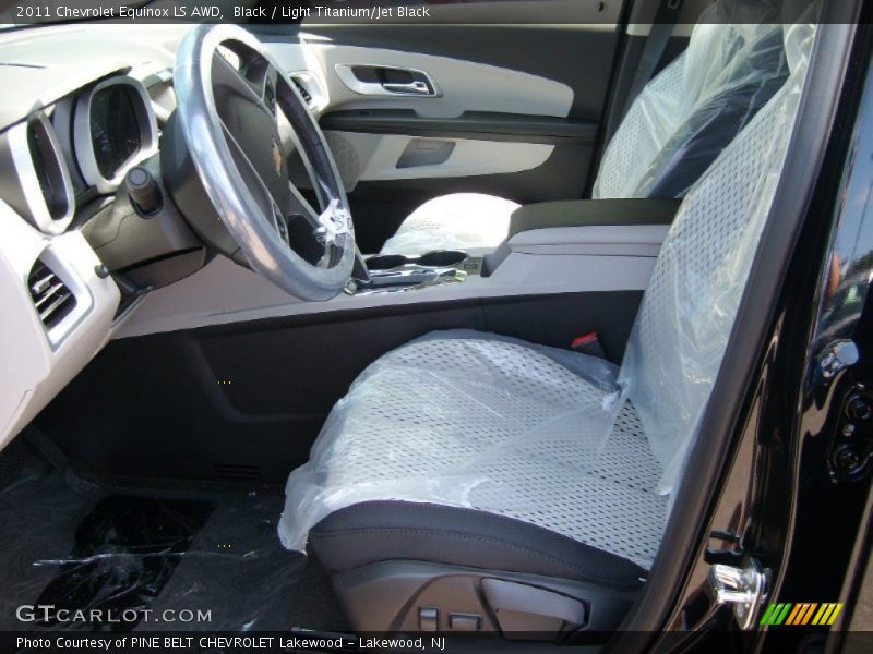Black / Light Titanium/Jet Black 2011 Chevrolet Equinox LS AWD