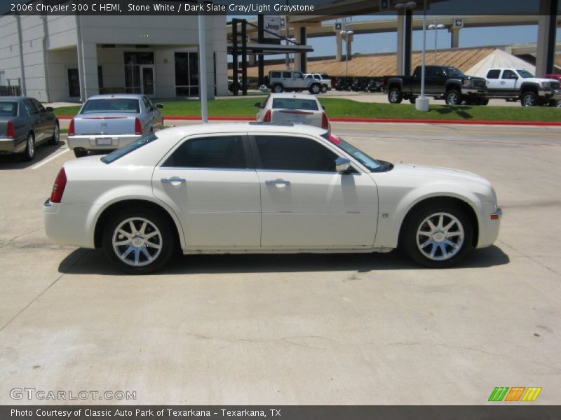 Stone White / Dark Slate Gray/Light Graystone 2006 Chrysler 300 C HEMI