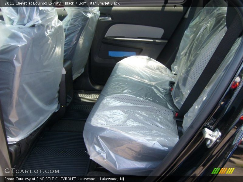 Black / Light Titanium/Jet Black 2011 Chevrolet Equinox LS AWD