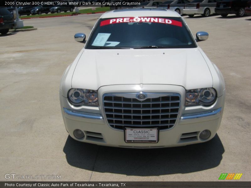 Stone White / Dark Slate Gray/Light Graystone 2006 Chrysler 300 C HEMI