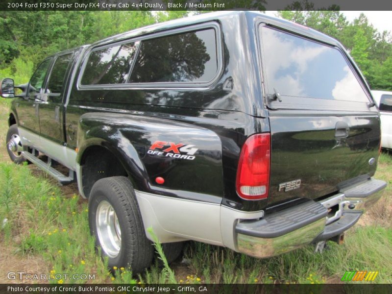 Black / Medium Flint 2004 Ford F350 Super Duty FX4 Crew Cab 4x4 Dually