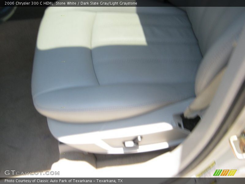 Stone White / Dark Slate Gray/Light Graystone 2006 Chrysler 300 C HEMI