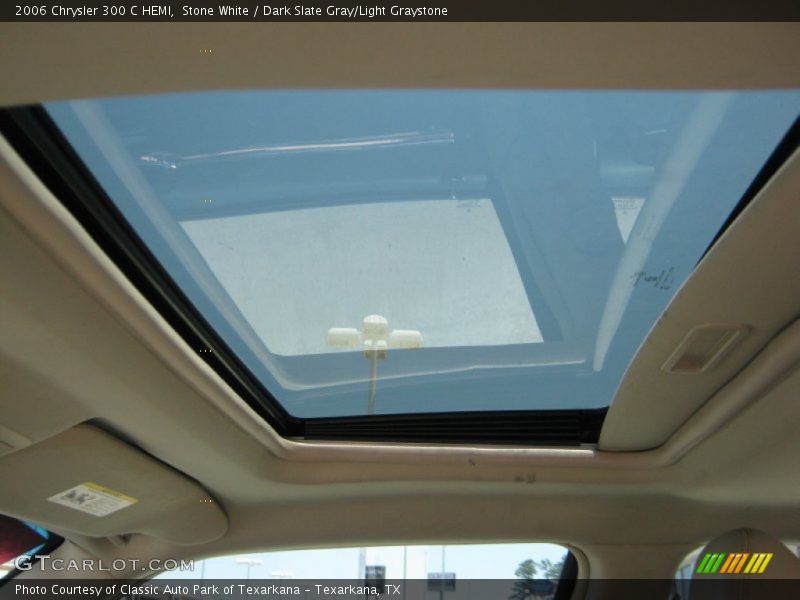 Stone White / Dark Slate Gray/Light Graystone 2006 Chrysler 300 C HEMI