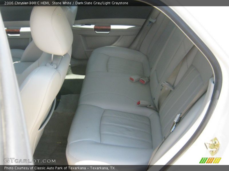 Stone White / Dark Slate Gray/Light Graystone 2006 Chrysler 300 C HEMI