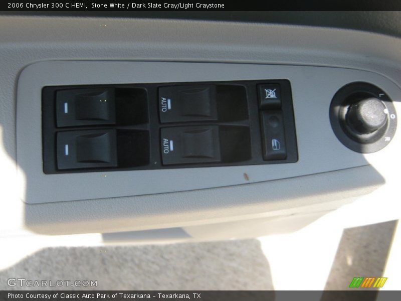 Stone White / Dark Slate Gray/Light Graystone 2006 Chrysler 300 C HEMI