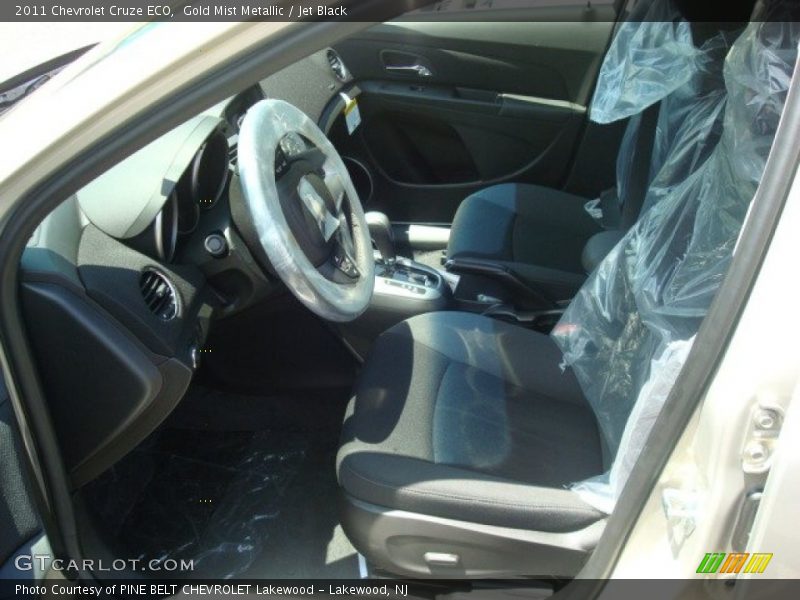 Gold Mist Metallic / Jet Black 2011 Chevrolet Cruze ECO