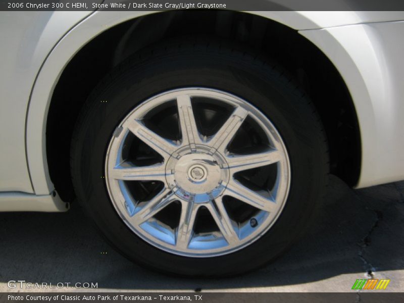 Stone White / Dark Slate Gray/Light Graystone 2006 Chrysler 300 C HEMI