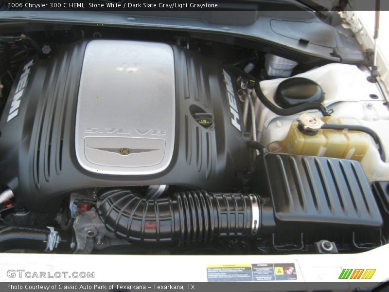 Stone White / Dark Slate Gray/Light Graystone 2006 Chrysler 300 C HEMI