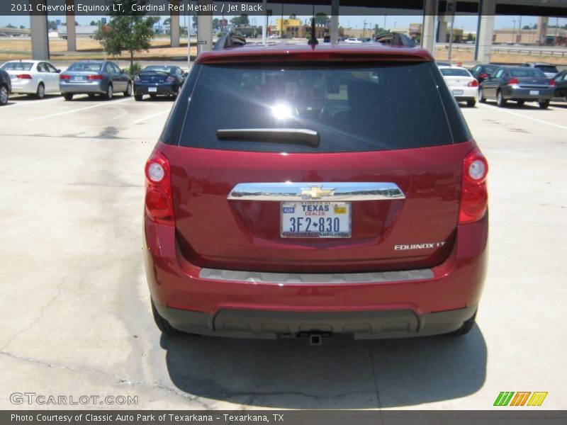 Cardinal Red Metallic / Jet Black 2011 Chevrolet Equinox LT
