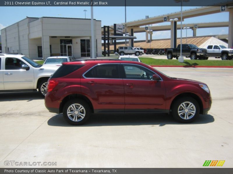 Cardinal Red Metallic / Jet Black 2011 Chevrolet Equinox LT