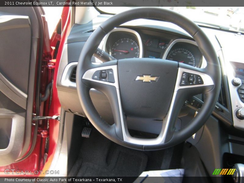 Cardinal Red Metallic / Jet Black 2011 Chevrolet Equinox LT