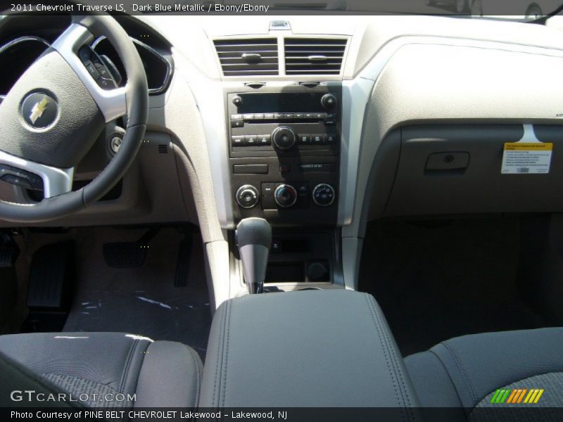 Dark Blue Metallic / Ebony/Ebony 2011 Chevrolet Traverse LS