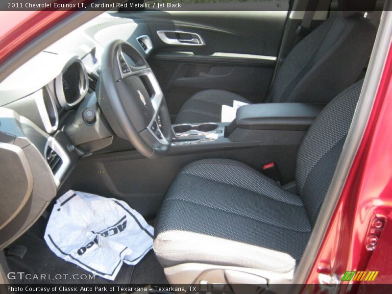 Cardinal Red Metallic / Jet Black 2011 Chevrolet Equinox LT
