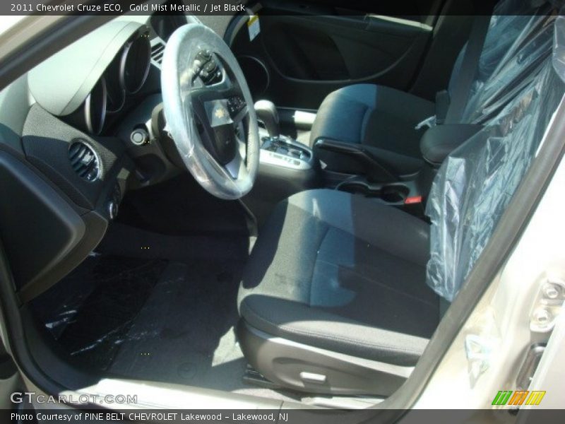 Gold Mist Metallic / Jet Black 2011 Chevrolet Cruze ECO