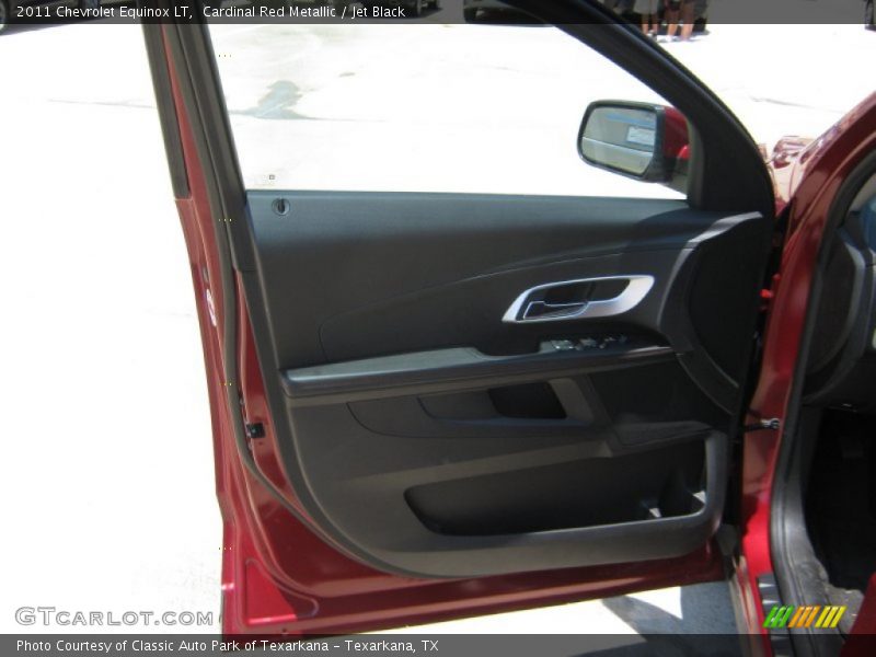 Cardinal Red Metallic / Jet Black 2011 Chevrolet Equinox LT