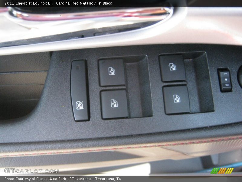 Cardinal Red Metallic / Jet Black 2011 Chevrolet Equinox LT