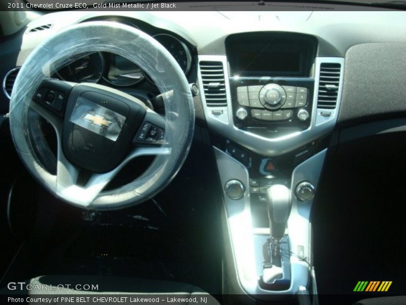 Gold Mist Metallic / Jet Black 2011 Chevrolet Cruze ECO