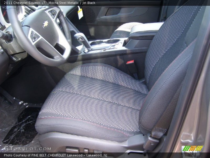 Mocha Steel Metallic / Jet Black 2011 Chevrolet Equinox LT