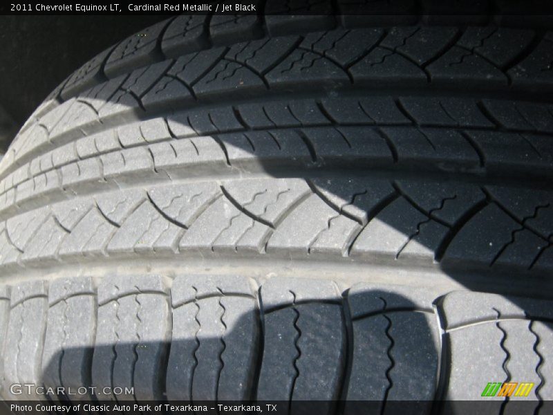 Cardinal Red Metallic / Jet Black 2011 Chevrolet Equinox LT