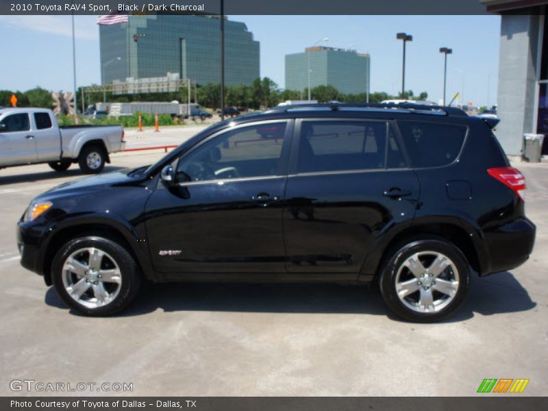 Black / Dark Charcoal 2010 Toyota RAV4 Sport