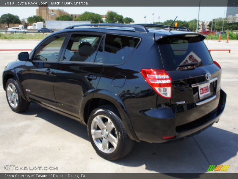 Black / Dark Charcoal 2010 Toyota RAV4 Sport
