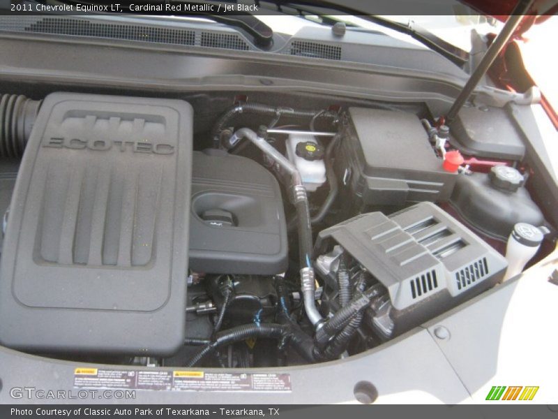 Cardinal Red Metallic / Jet Black 2011 Chevrolet Equinox LT