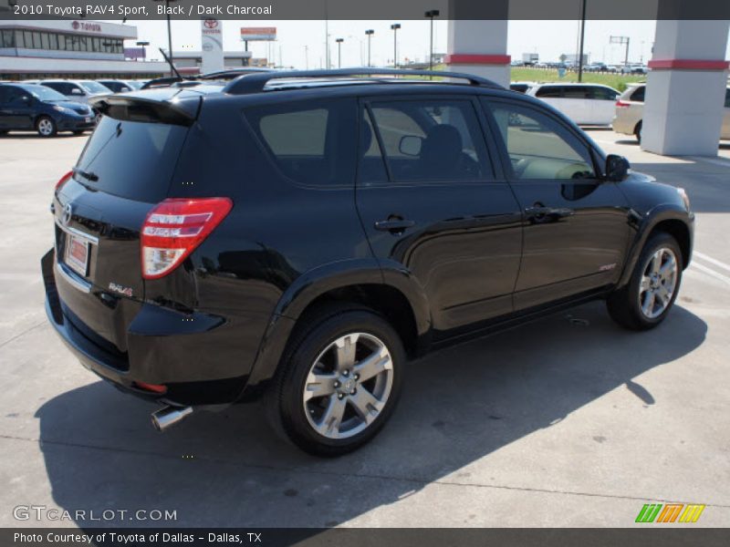 Black / Dark Charcoal 2010 Toyota RAV4 Sport