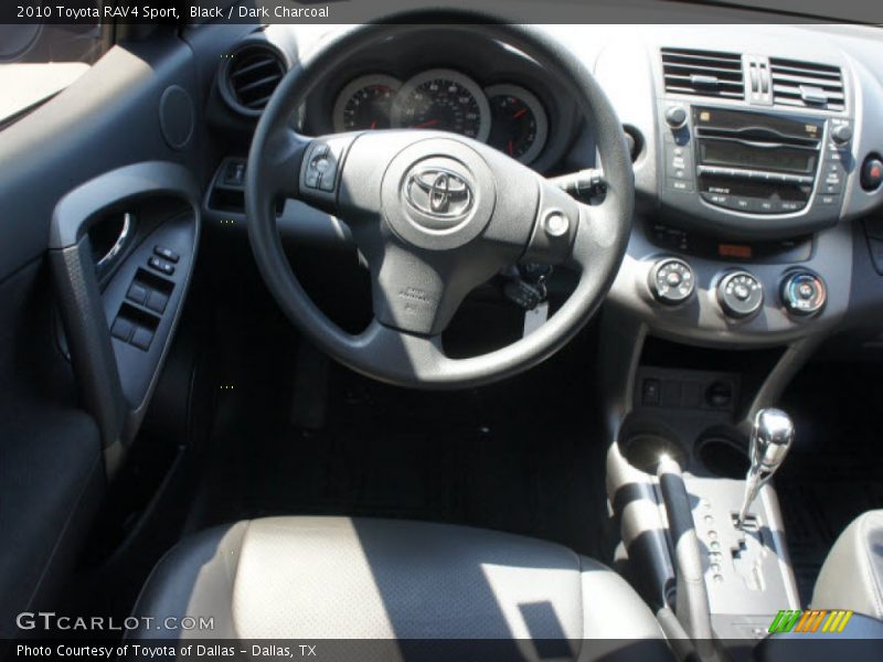 Black / Dark Charcoal 2010 Toyota RAV4 Sport