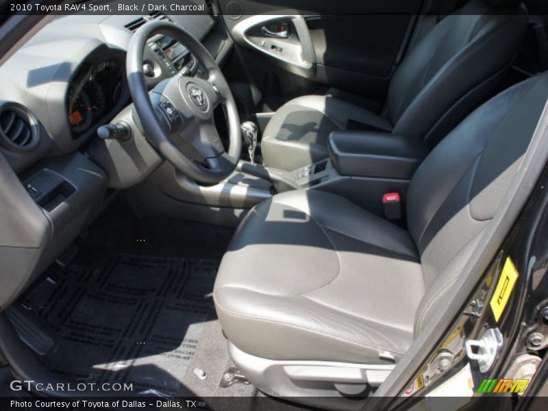 Black / Dark Charcoal 2010 Toyota RAV4 Sport
