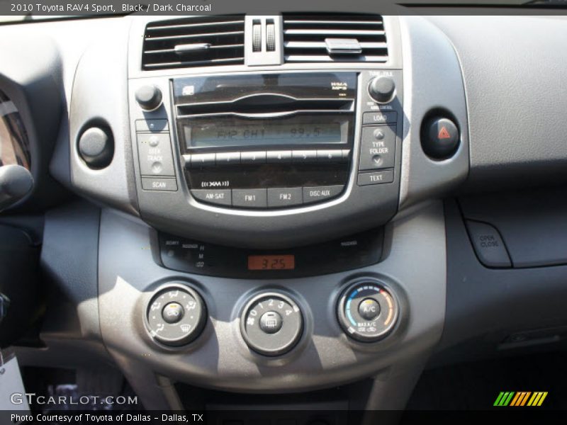 Black / Dark Charcoal 2010 Toyota RAV4 Sport