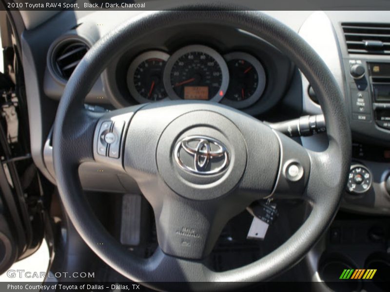 Black / Dark Charcoal 2010 Toyota RAV4 Sport