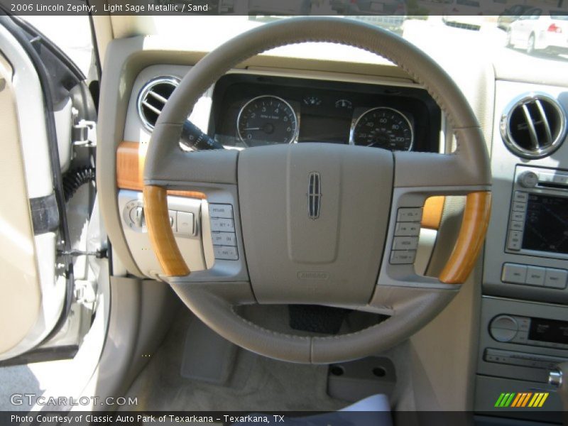 Light Sage Metallic / Sand 2006 Lincoln Zephyr