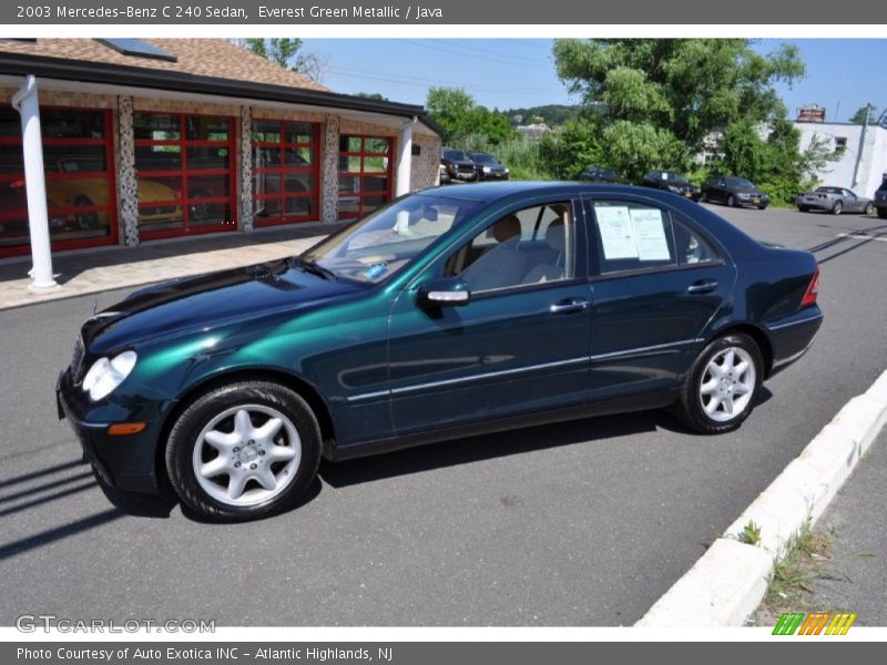  2003 C 240 Sedan Everest Green Metallic