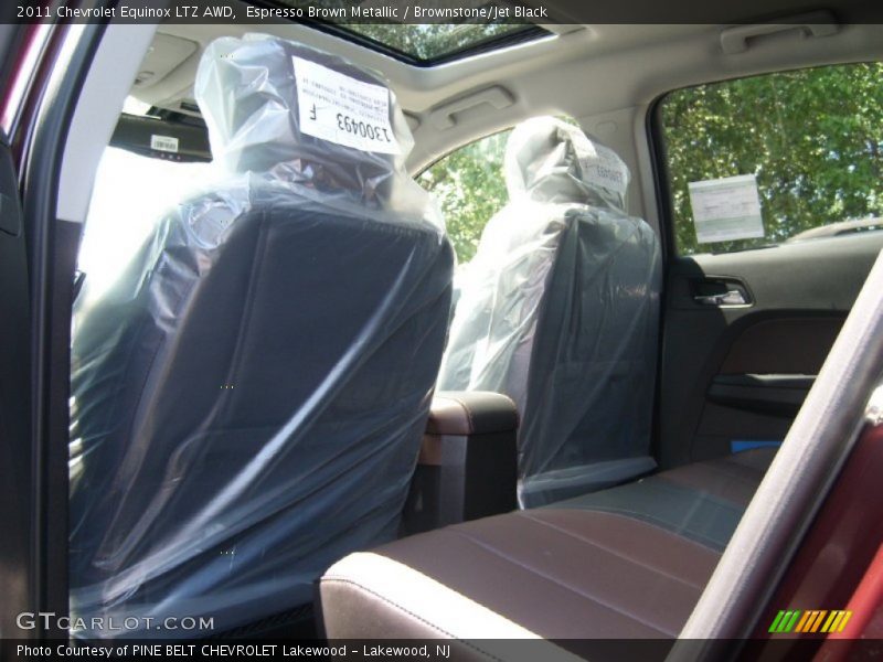Espresso Brown Metallic / Brownstone/Jet Black 2011 Chevrolet Equinox LTZ AWD