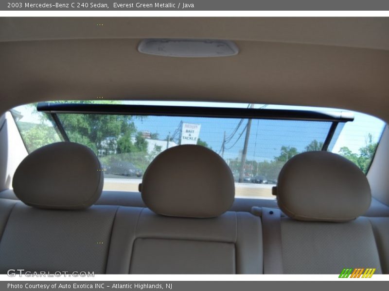 Everest Green Metallic / Java 2003 Mercedes-Benz C 240 Sedan