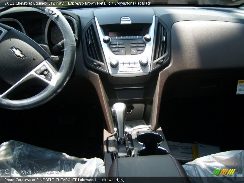 Espresso Brown Metallic / Brownstone/Jet Black 2011 Chevrolet Equinox LTZ AWD