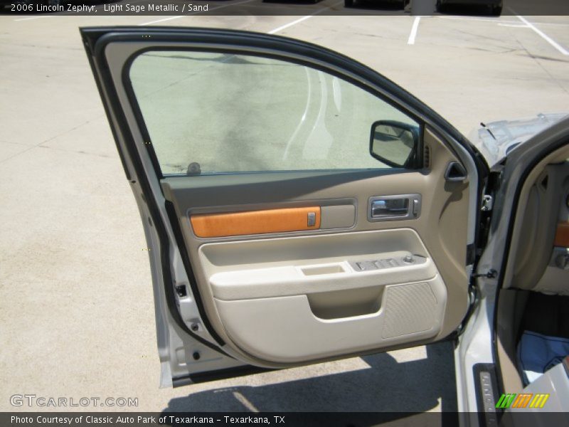 Light Sage Metallic / Sand 2006 Lincoln Zephyr