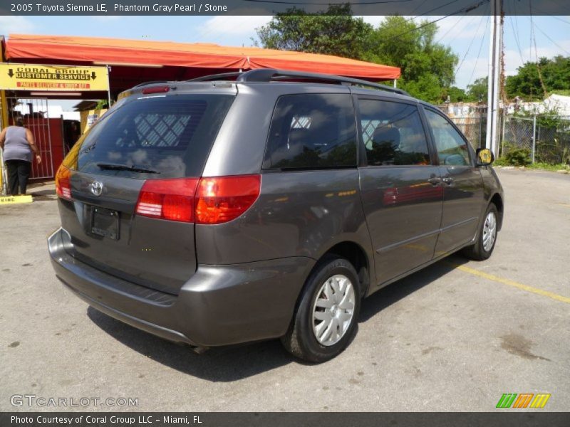 Phantom Gray Pearl / Stone 2005 Toyota Sienna LE