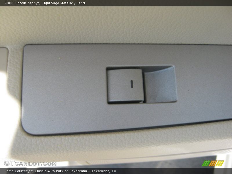 Light Sage Metallic / Sand 2006 Lincoln Zephyr