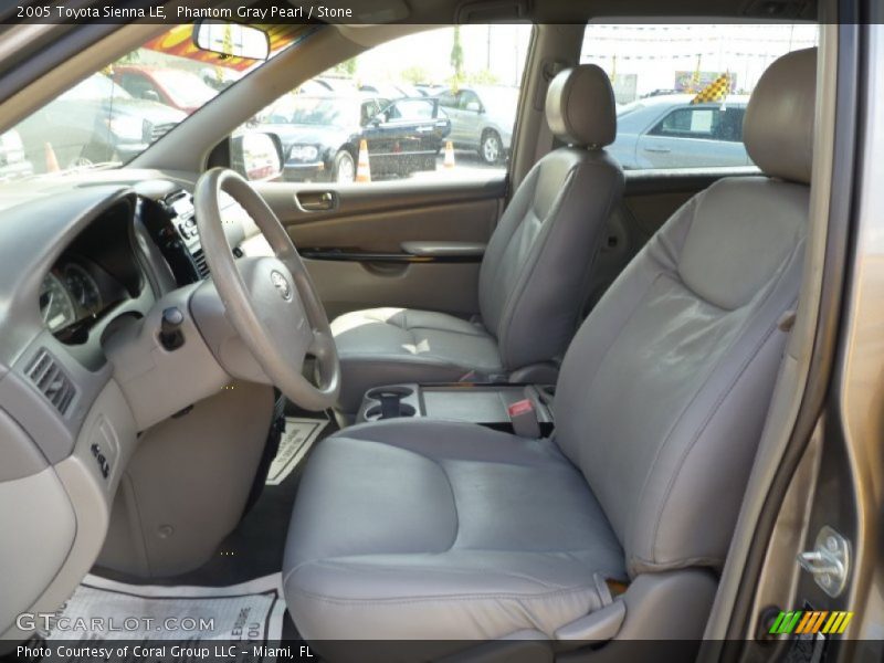 Phantom Gray Pearl / Stone 2005 Toyota Sienna LE